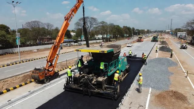Road construction corridor connecting Hagermekor and Kundi
