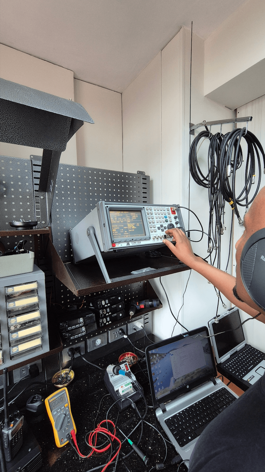 Workshop bench testing and configuration